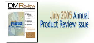 July 2005 issue of DM Review magazine